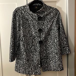 JM Collection Textured Jacket